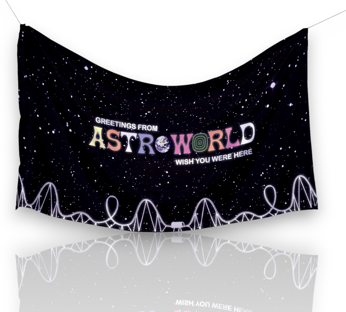 Travis Scott "Astroworld Sky" Wall Flag