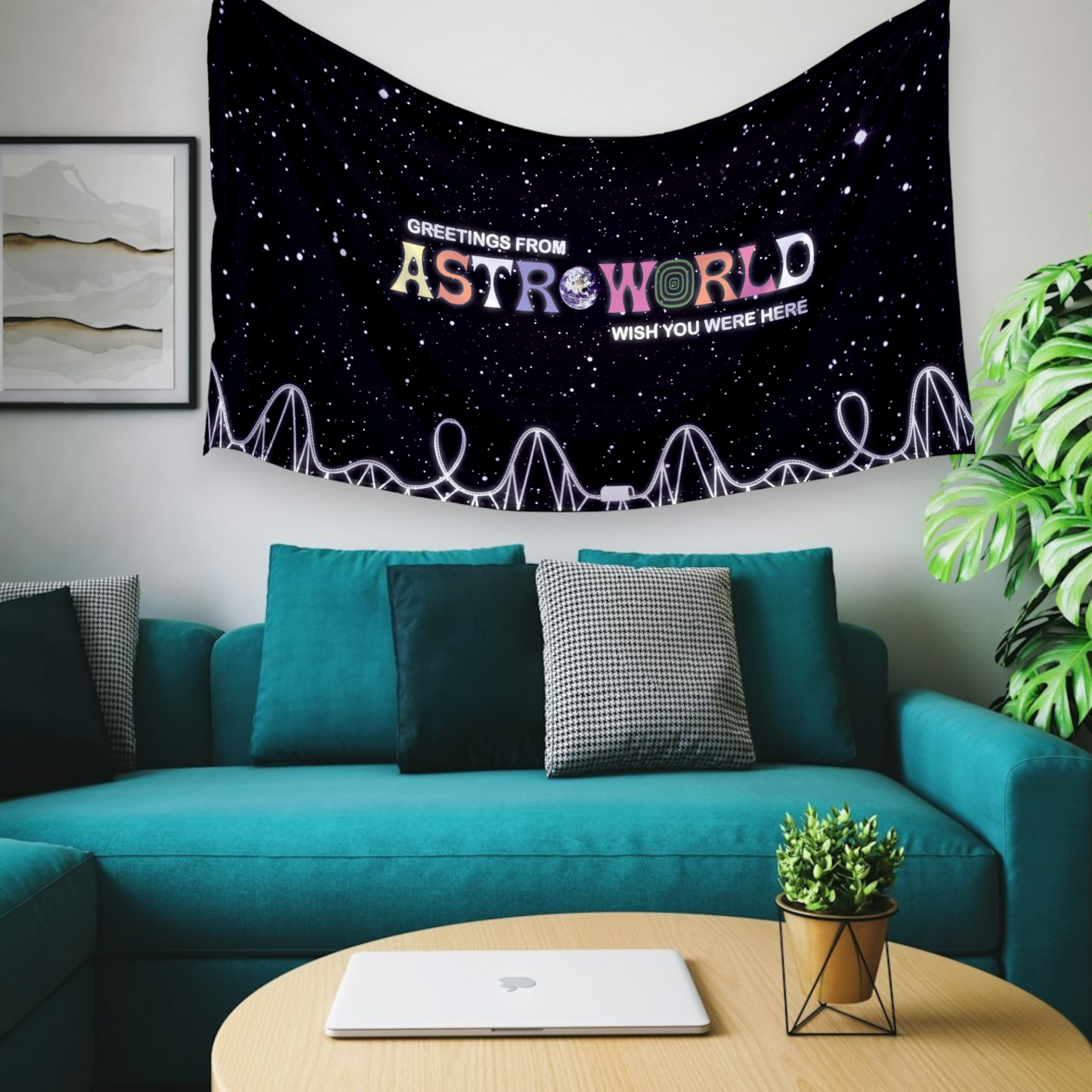 Travis Scott "Astroworld Sky" Wall Flag