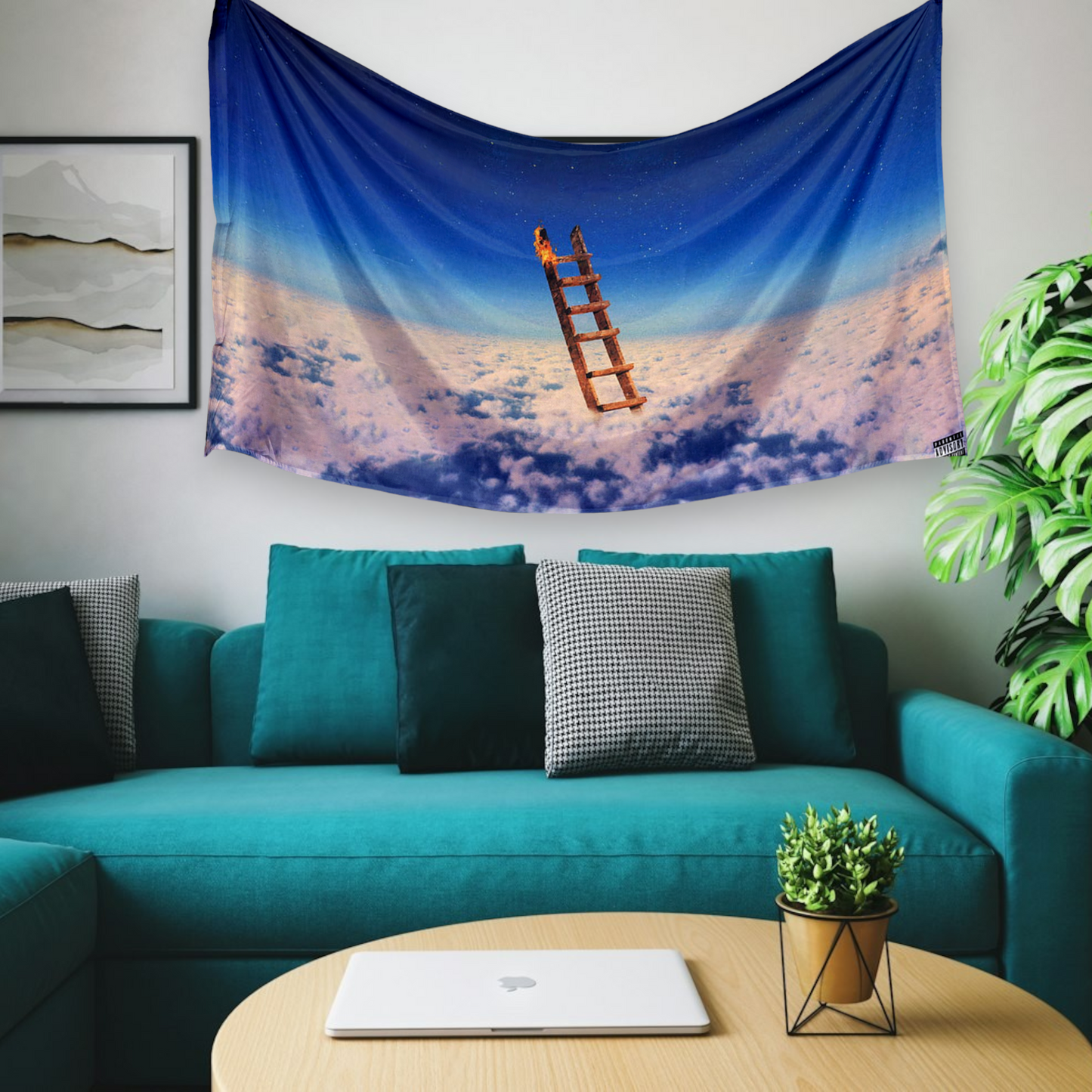 Travis Scott "Highest In The Room" Wall Flag